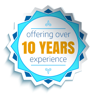 badge 10yrs
