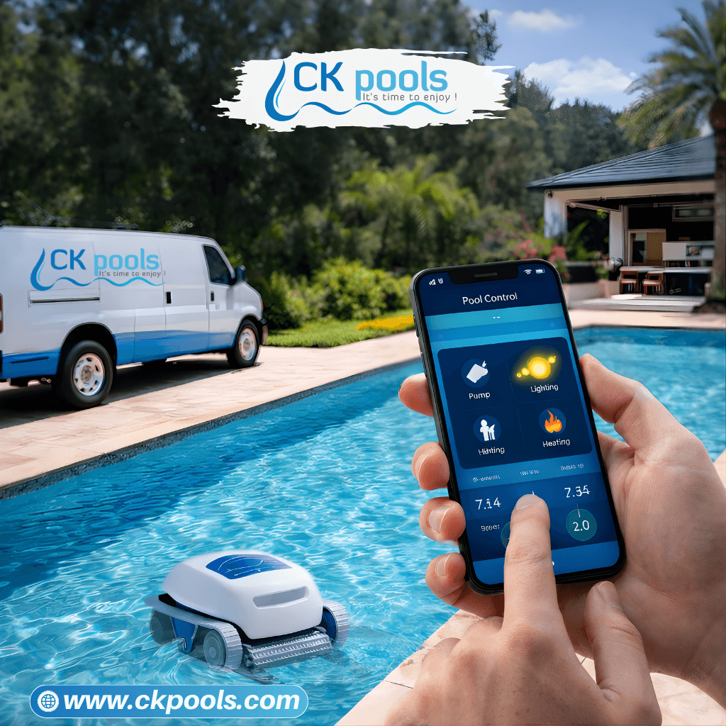 Smart and Automated Pool Technologies | Pool Industry Trends | CK Pools